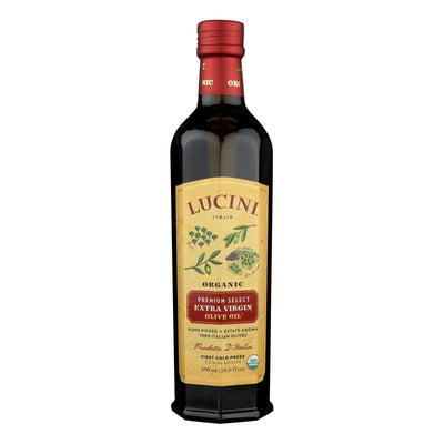 Lucini Italia Olive Oil - Organic - X-virgin - Large - Case Of 6 - 16.9 Fl Oz - Orca Market