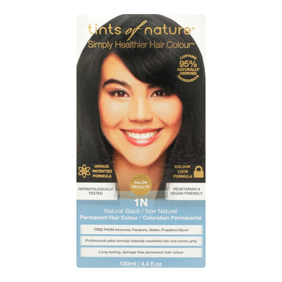 Tints Of Nature 1n Natural Black Hair Color - 1 Each - 4.4 Fz - Orca Market