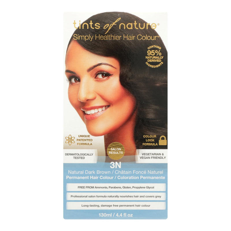 Tints Of Nature 3n Natural Dark Brown Hair Color - 1 Each - 4.4 Fz - Orca Market