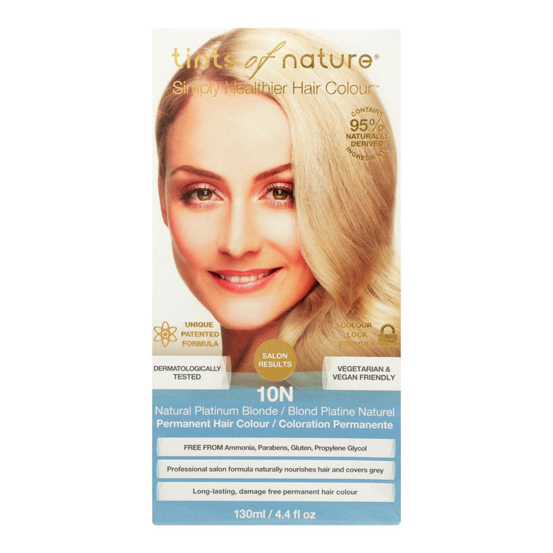 Tints Of Nature 10n Natural Platinum Blonde Hair Color - 1 Each - 4.4 Fz - Orca Market