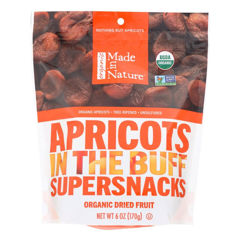 Made In Nature Apricots Organic Dried Fruit - Case Of 6 - 6 Oz - Orca Market