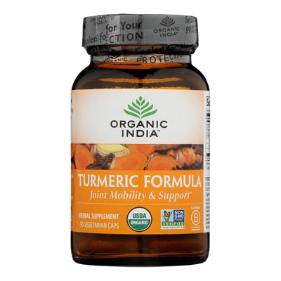 Organic India Wellness Supplements, Turmeric Formula - 1 Each - 90 Vcap - Orca Market