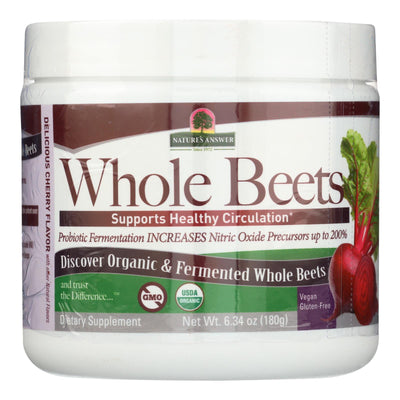 Nature's Answer - Whole Beets Powder Frmntd - 1 Each - 6.34 Oz - Orca Market