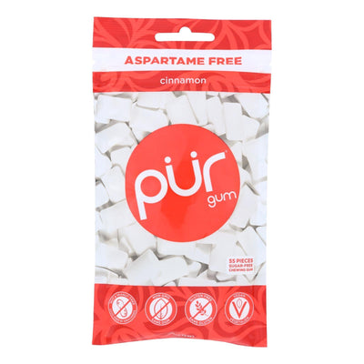 Pur Cinnamon Gum - Case Of 12 - 2.72 Oz - Orca Market