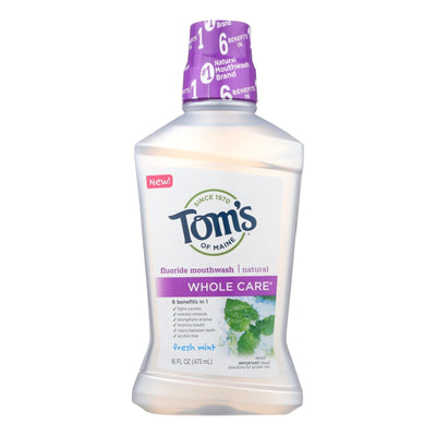 Tom's Of Maine - Mouthwash Fresh Mint Whlc - 1 Each - 16 Fz - Orca Market