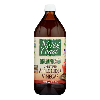 North Coast Organic Unfiltered Apple Cider Vinegar - Case Of 6 - 32 Fz - Orca Market