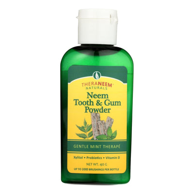 Theraneem Naturals Gentle Mint Therape Neem Tooth & Gum Powder - 1 Each - 40 Grm - Orca Market