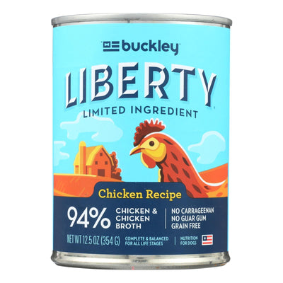 Buckley - Liberty Wet Food Chicken - Case Of 12 - 12.5 Oz - Orca Market