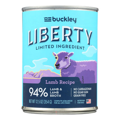 Buckley - Liberty We Food Lamb - Case Of 12 - 12.5 Oz - Orca Market