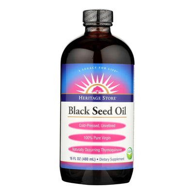 Heritage Store - Oil Black Seed - 1 Each - 16 Fz - Orca Market