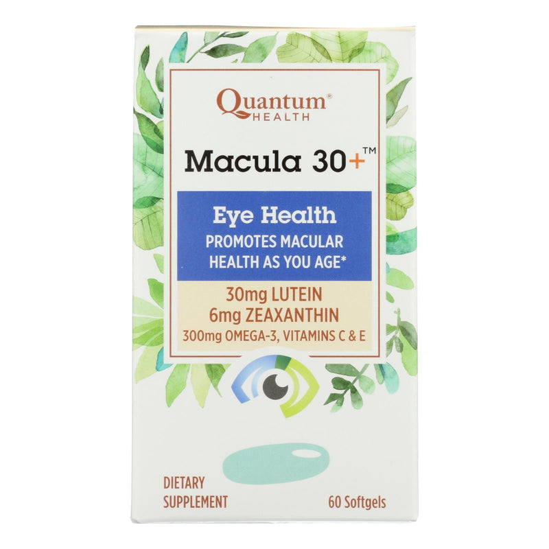 Quantum Research - Macula 30 Eye Health - 1 Each - 60 Sgel - Orca Market