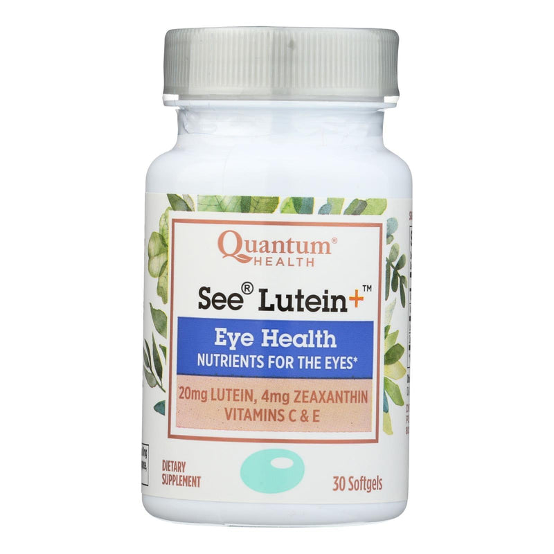 Quantum Research - See Lutein Eye Health - 1 Each - 30 Sgel - Orca Market