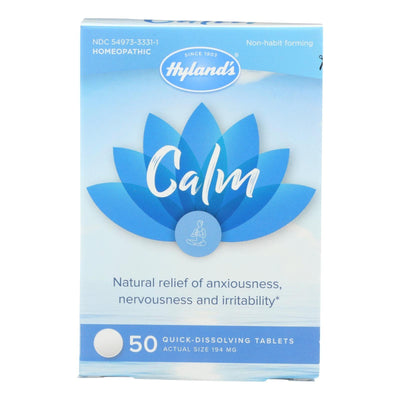 Hylands Homeopathic - Calm Tablets - 1 Each - 50 Tab - Orca Market