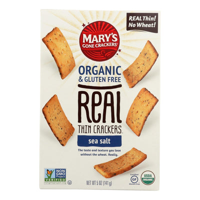 Mary's Gone Crackers Real Thin Crackers - Case Of 6 - 5 Oz - Orca Market