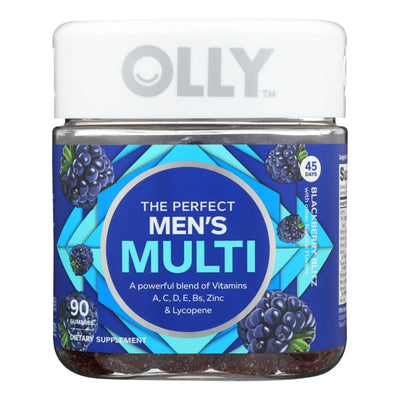 Olly - Vitamins Multi Mens Blueberry - 1 Each - 90 Ct - Orca Market