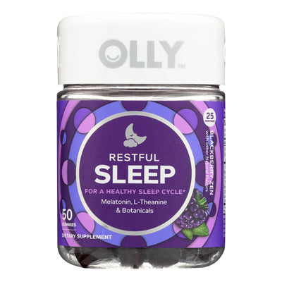 Olly - Supp Restfull Sleep Blueberry - 1 Each - 50 Ct - Orca Market