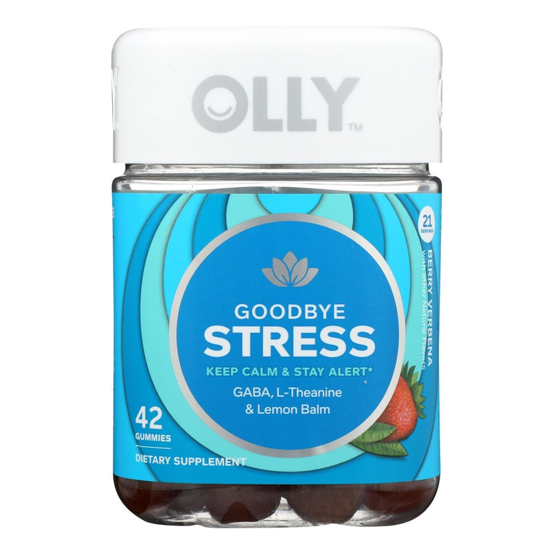 Olly - Supp Goodbye Stress Berry - 1 Each - 42 Ct - Orca Market