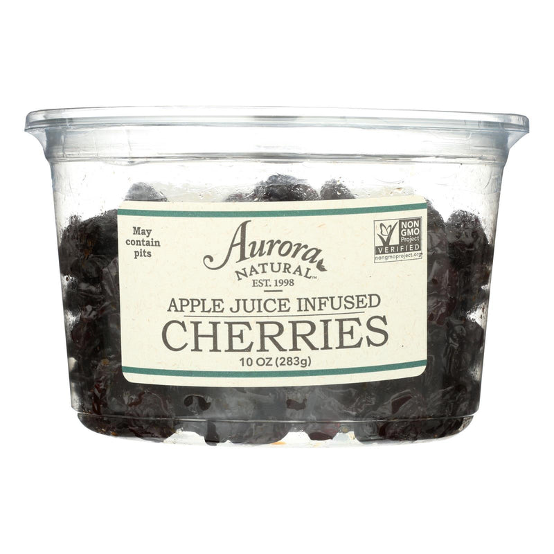 Aurora Natural Products - Apple Juice Infused Cherries - Case Of 12 - 10 Oz. - Orca Market