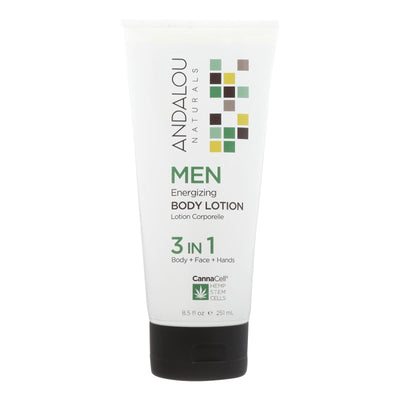 Andalou Naturals - Body Lotion - Men's Energizing - 8.5 Fl Oz. - Orca Market