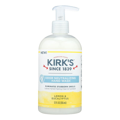 Kirk's Natural - Hand Soap Lemon Eucalyptus - 12 Fz - Orca Market