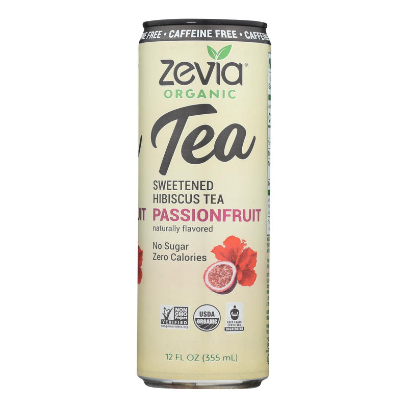 Zevia - Tea Hibscs Pssnfrt Cf - Case Of 12 - 12 Fz - Orca Market