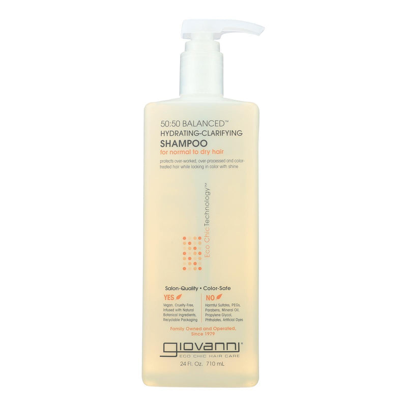 Giovanni Hair Care Products - Shampoo 50:50 Balance Hydrating - 24 Fz - Orca Market