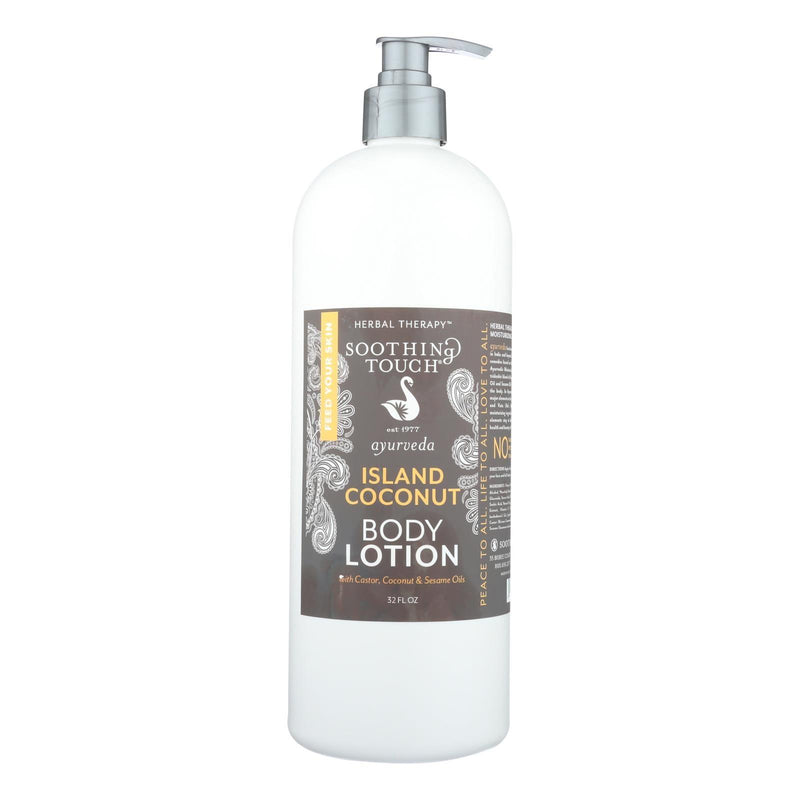 Soothing Touch - Island Coconut Body Lotion - 32 Fz - Orca Market