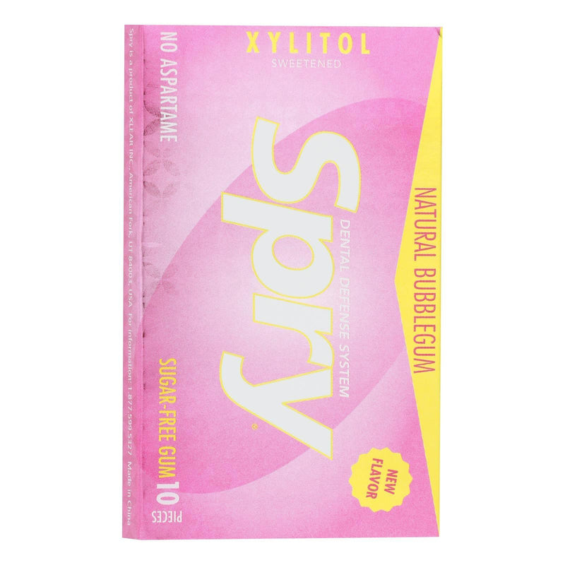 Spry - Chewing Gum Bubble Gum - Case Of 20 - 10 Ct - Orca Market