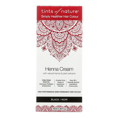 Tints Of Nature - Henna Cream Black - 2.46 Fz - Orca Market