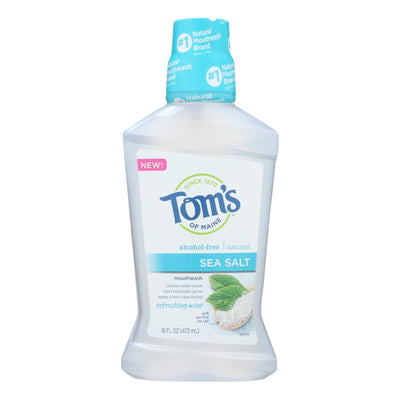 Tom's Of Maine - Mouthwash Sea Salt Mint - 1 Each - 16 Oz - Orca Market