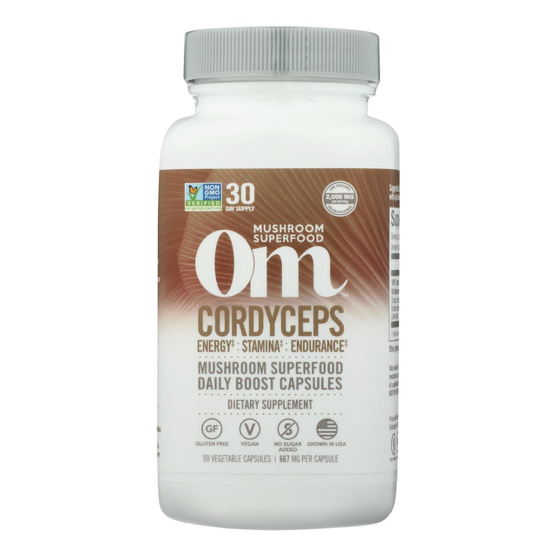 Organic Mushroom Nutrition - Mushroom Superfood Cordyceps Caps - 1 Each - 90 Ct - Orca Market