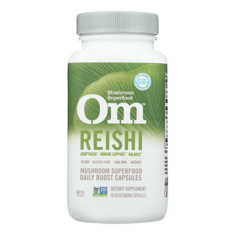 Organic Mushroom Nutrition - Mushroom Superfood Reishi Cap - 1 Each - 90 Ct - Orca Market