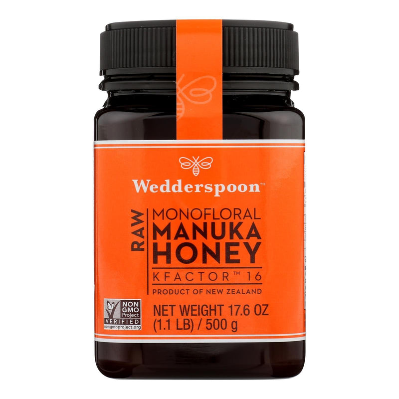 Wedderspoon Manuka Honey, Kfactor 16, - Case Of 6 - 17.6 Oz - Orca Market