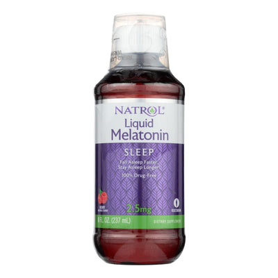 Natrol - Melatonin Liquid 2.5mg - 8 Fz - Orca Market