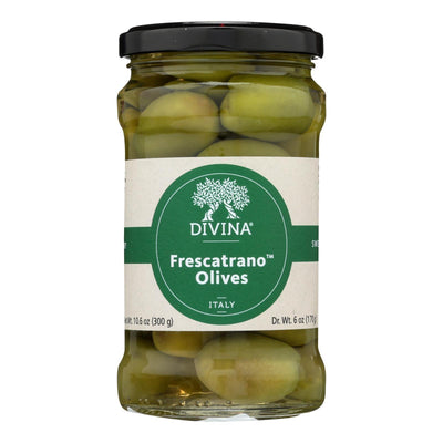 Divina - Olives Frescatrano - Case Of 6 - 6 Oz - Orca Market