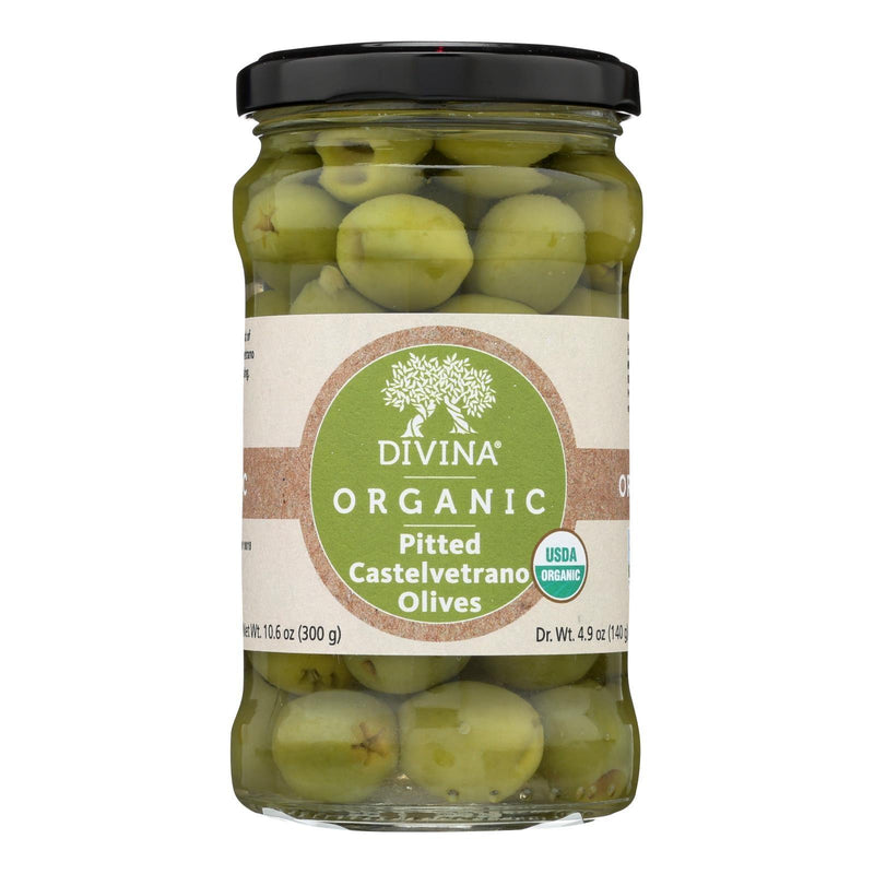 Divina - Olives Pit Cstlvtrno - Case Of 6 - 4.9 Oz - Orca Market