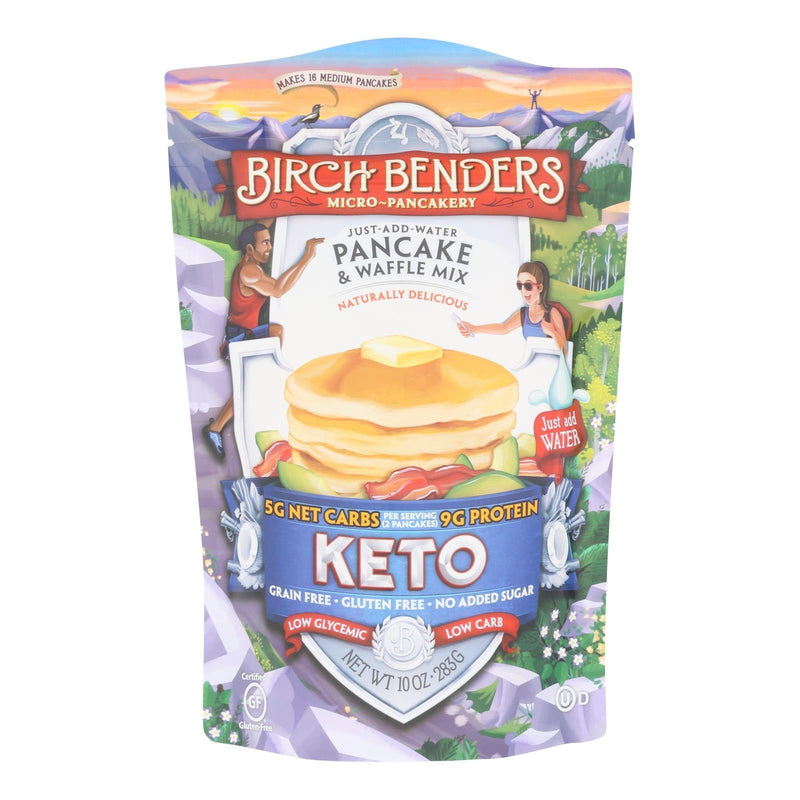 Birch Benders - Pancake & Waffle Mix Keto - Case Of 6 - 10 Oz - Orca Market