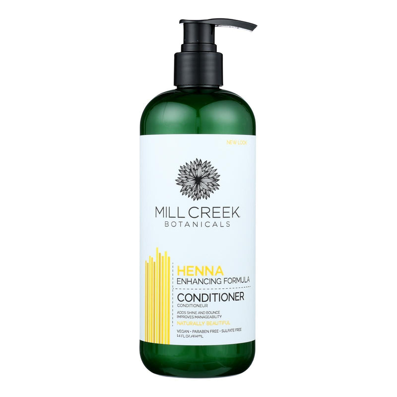 Mill Creek Botanicals Henna Conditioner - 1 Each - 14 Fz - Orca Market