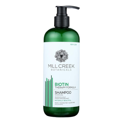 Mill Creek Botanicals Biotin Shampoo - 1 Each - 14 Fz - Orca Market