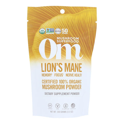 Om Organic Mushroom Powder - 1 Each - 3.5 Oz - Orca Market