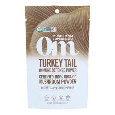 Om - Trkey Tail Organic Powder 100grm - 1 Each - 3.5 Oz - Orca Market