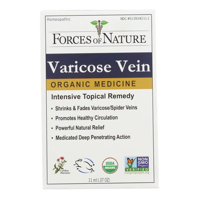 Forces Of Nature - Varicose Vein Control - 1 Each - 11 Ml - Orca Market