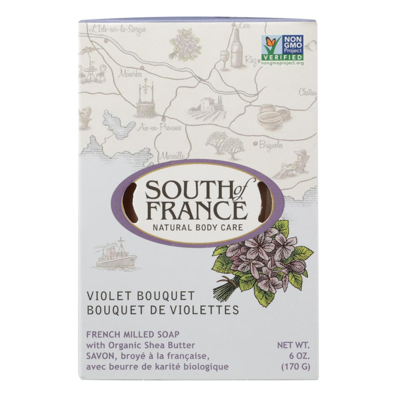 South Of France - Bar Soap Violet Bouquet - 1 Each - 6 Oz - Orca Market