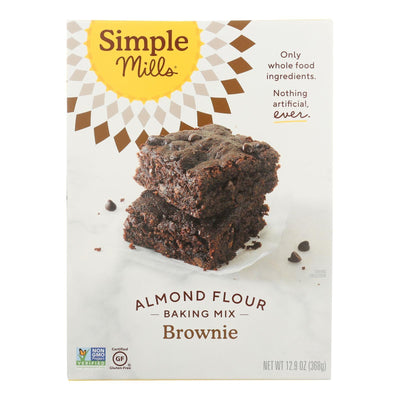 Simple Mills - Brownie Mix Almond Flour - Case Of 6 - 12.9 Oz - Orca Market