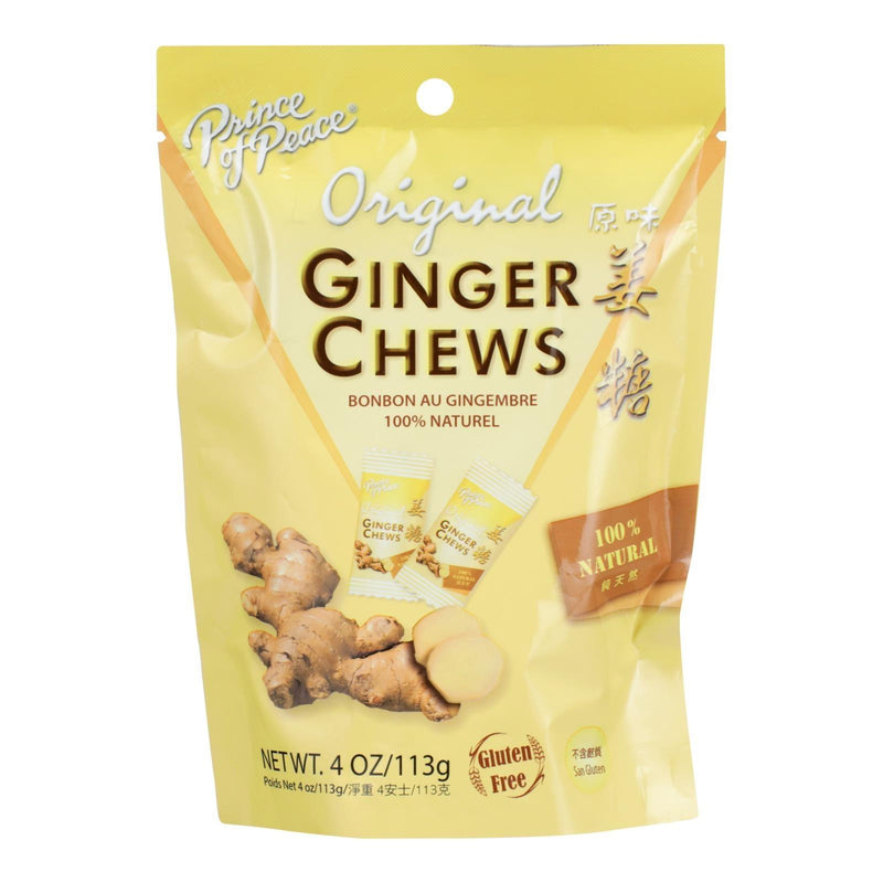 Prince Of Peace - Chews Ginger - 1 Each - 4 Oz - Orca Market