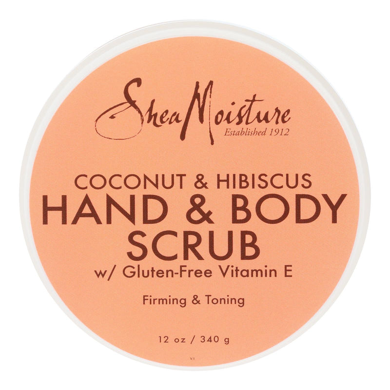 Shea Moisture - Hand Body Scrub Coconut Hbiscus - 1 Each - 12 Oz - Orca Market