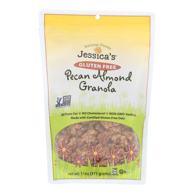 Jessica's Natural Foods Gluten Free Pecan Almond Granola - Case Of 12 - 11 Oz - Orca Market