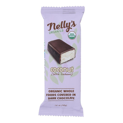 Nelly's Organics Coconut Candy Bar - Case Of 9 - 1.6 Oz - Orca Market