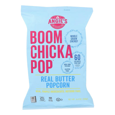 Angie's Kettle Corn Popcorn - Boom Chicka Pop - Real Butter - Case Of 12 - 4.4 Oz - Orca Market