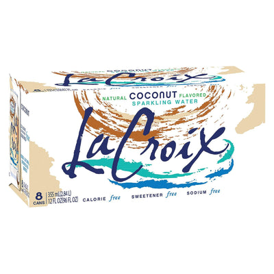 Lacroix Sparkling Water - Coconut - Case Of 3 - 12 Fl Oz. - Orca Market